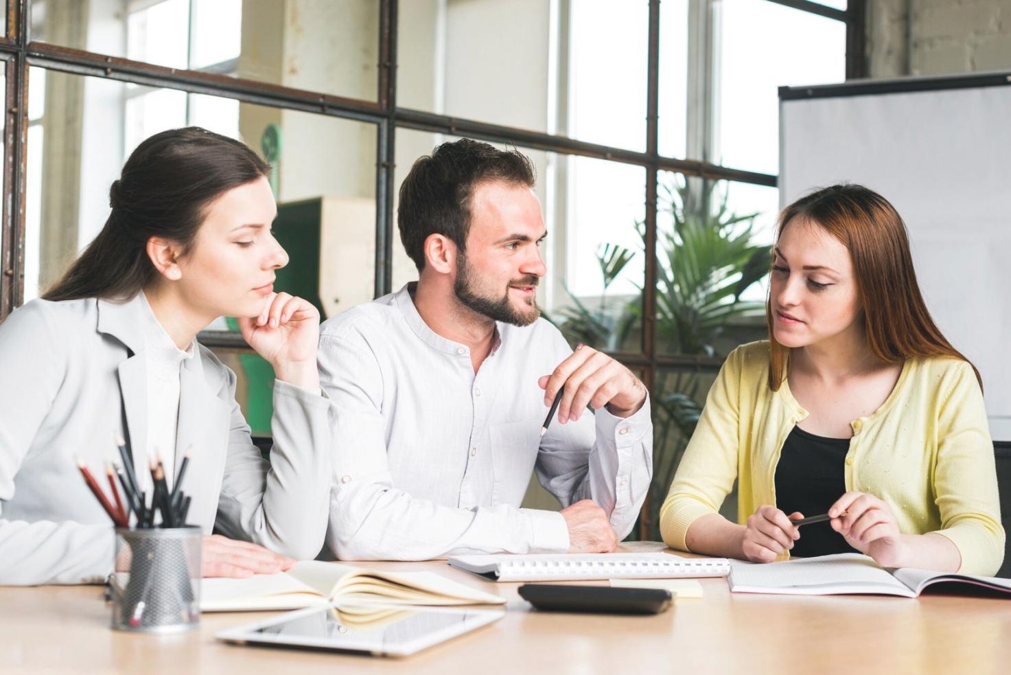 Business professional reviewing financial metrics and performance indicators